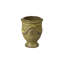 Anduze French Yellow Ceramic Round Planter with Drainage Hole-2086889675