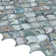 Mother of Pearl 1" x 1" Seashell Fish Scale Mosaic Sheet