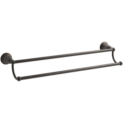 Kelston Double 24" Wall Mounted Towel Bar
