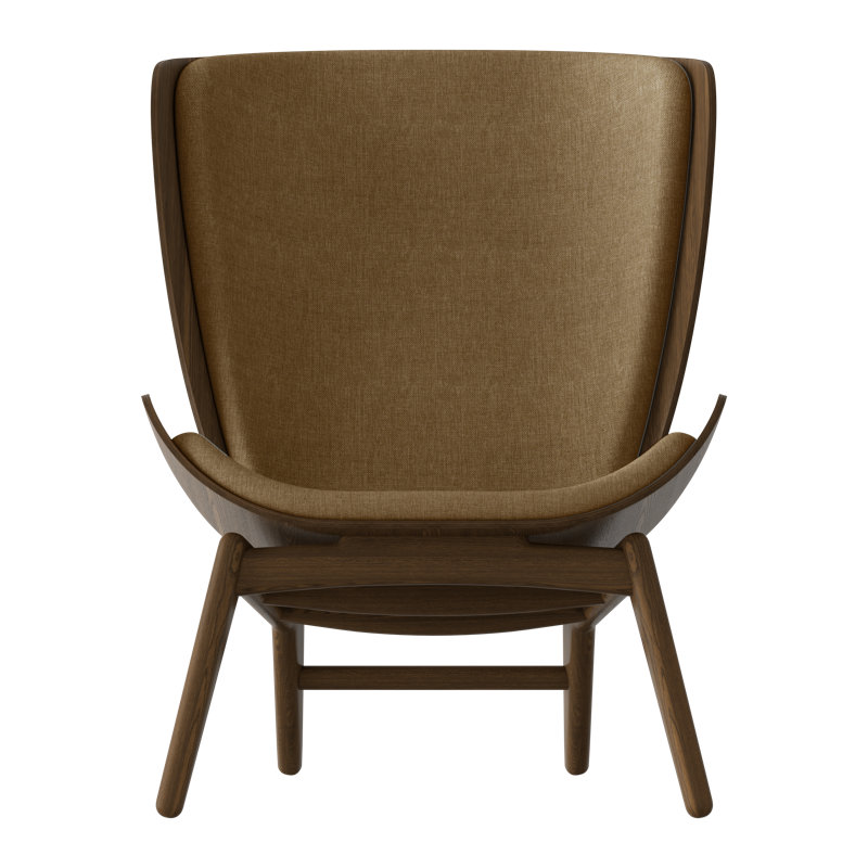 Shiela Upholstered Side Chair, Sugar Brown 100% Polyester, Dark Oak