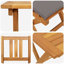 Vidaxl Bistro Set 3 Pcs Solid Acacia Wood-117955339