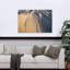 " Camel Caravan Desert Dunes Abstract Contemporary Landscape Nature Wall Art Print " Print-635035001