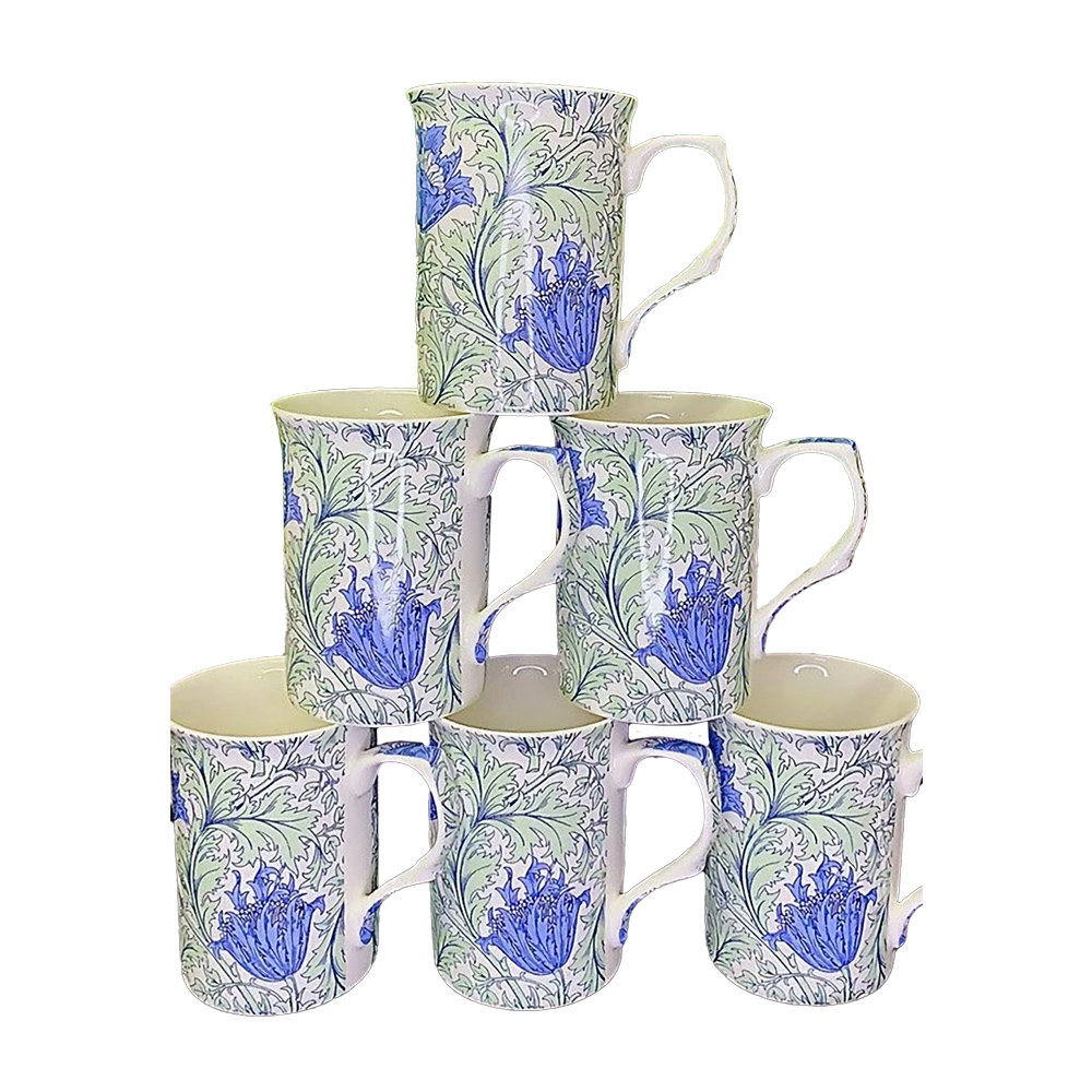 6-tlg. Kaffeebecher-Set Imojen aus Bone China