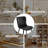 Modern Dining Chairs, PU Leather Kitchen Side Chairs With Sturdy Metal Legs & Non-Slip Feet Perfect For Dining Room, Restaurant, Cafe-591026167-591026163