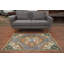 Tapis traditionnel délavé en laine 3 x 5