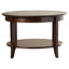 Table basse ronde en bois massif Wilfrid