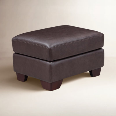 Tryston Top Grain Leather Ottoman