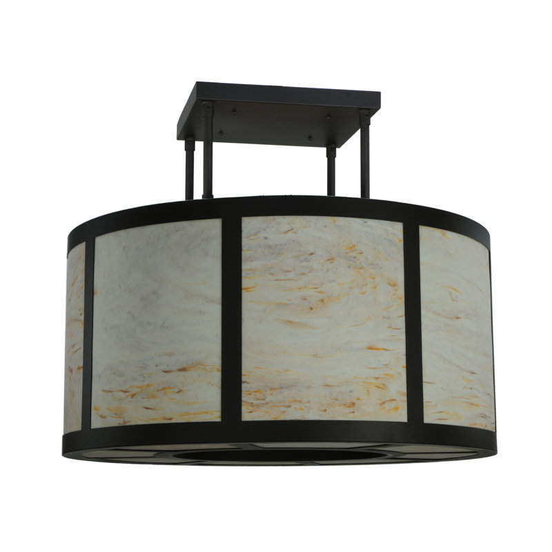 Cilindro 8 - Light Semi Flush Mount