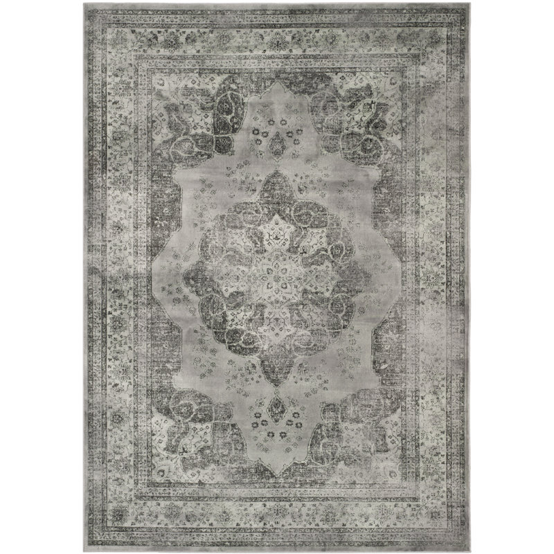 Golub Oriental Gray Area Rug, Rectangle 3'3" x 5'7"