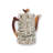 1930S Silver Shield Faux Bois Coffee Pot