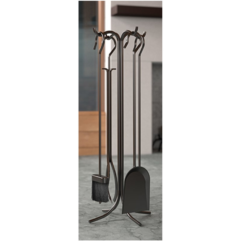 Iron Fireplace Tool Set