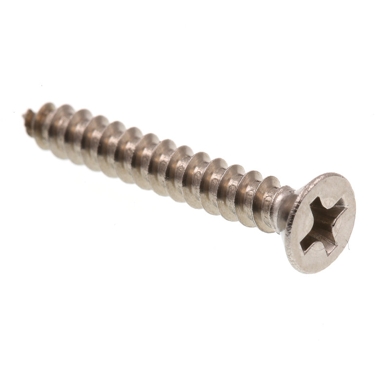 Prime-Line Sheet Metal Screws, 6.1" H x 3.8" W x 0.45" D, Zinc Plated