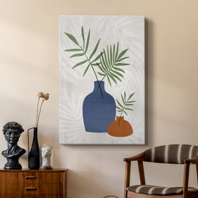 Palm Still Life I -Custom Wrapped Gallery Cavas