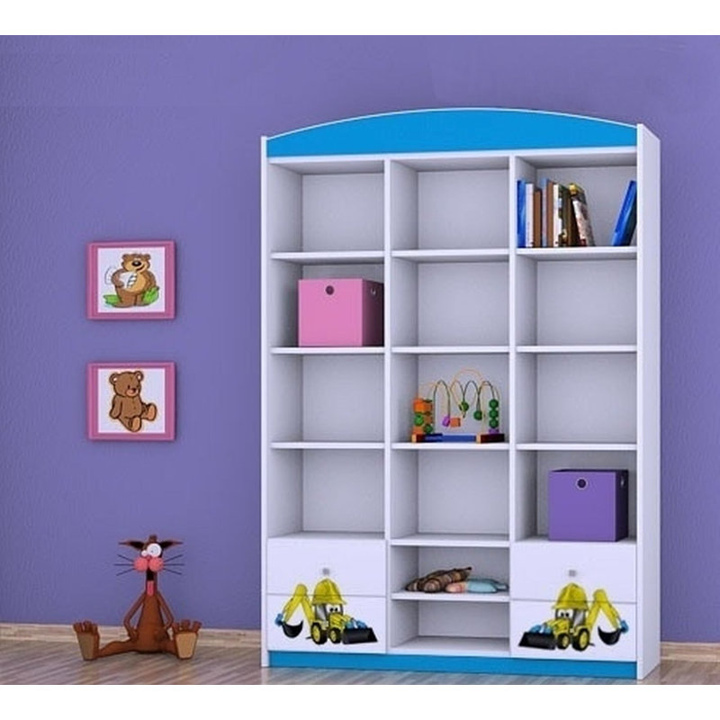 Forrest 183cm H X 132cm W Kids Cube, Blue