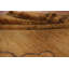 Tapis abstrait floral doré 7 x 10