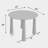 Arline 45" Round Solid Wood Dining Table-121703668