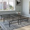  Folding Metal Bed Frame, 14 Inch Platform Mattress Foundation, 