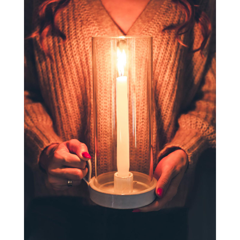 Silo Hurricane Candle Holder