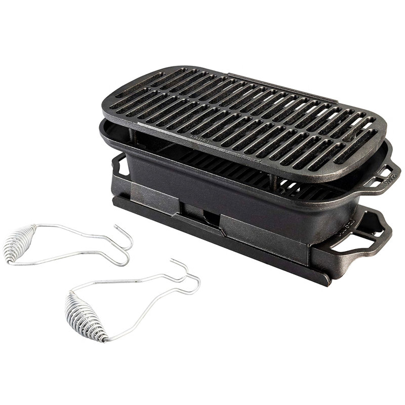Lodge 49.2cm W Portable Charcoal Grill