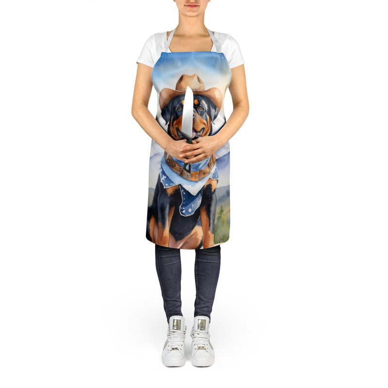 No Pattern Bib Apron