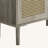 4-Doors Rattan Mesh Storage Cabinet-1821482557