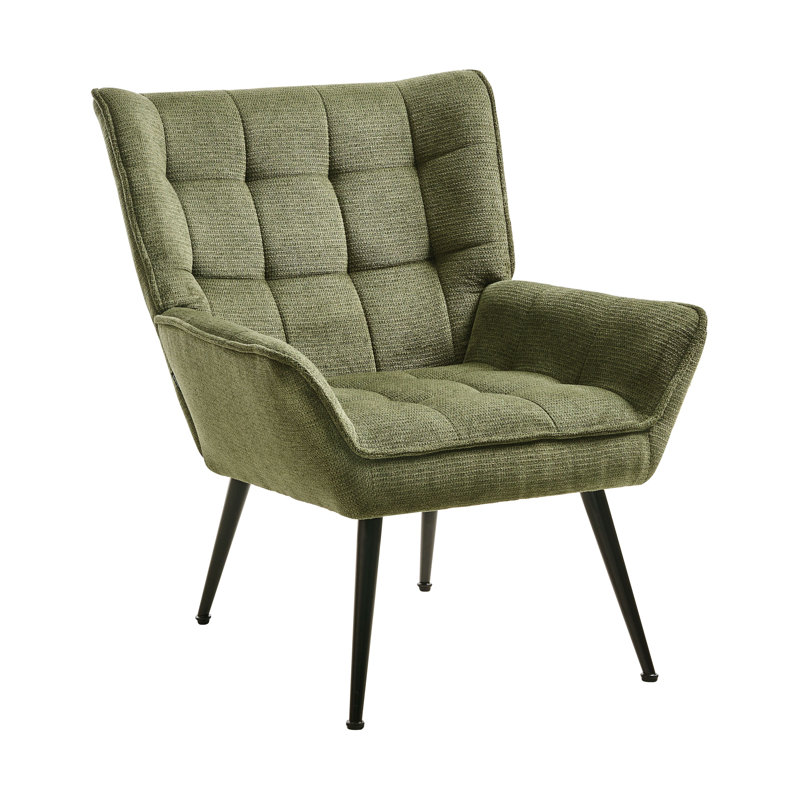 BELLINGMO Upholstered Armchair, Green