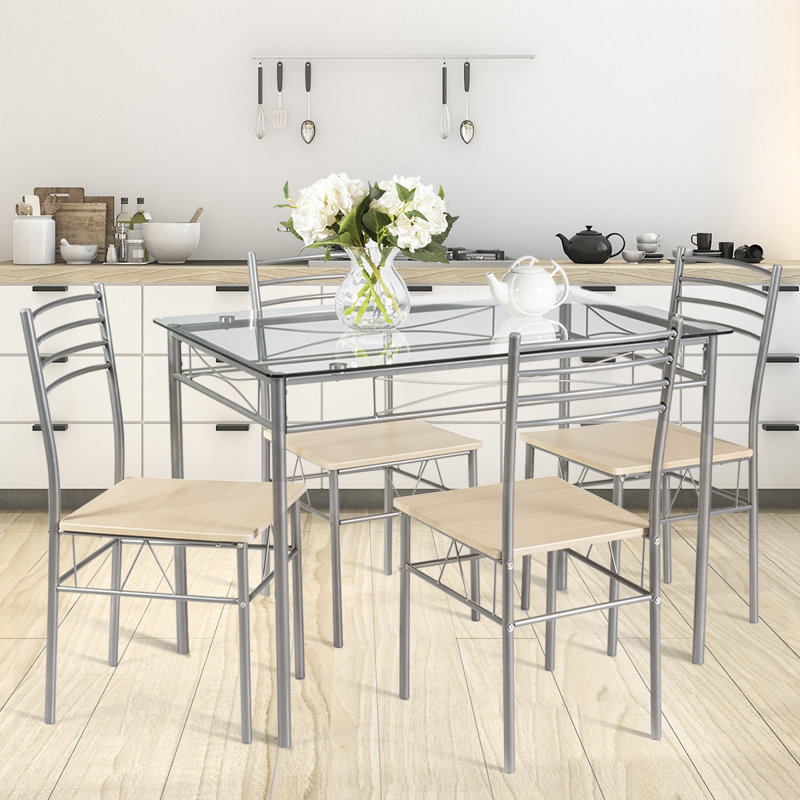 Glass Dining Set