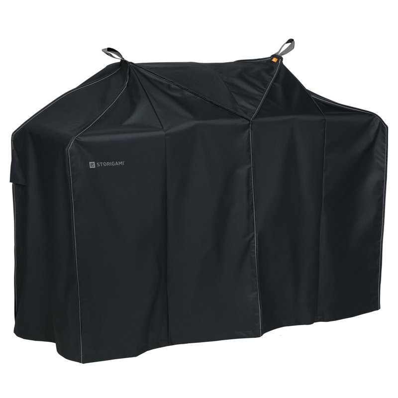 Arlmont & Co. Ayvin Grill Cover, Charcoal Black, 49"H x 30"W x 64"D