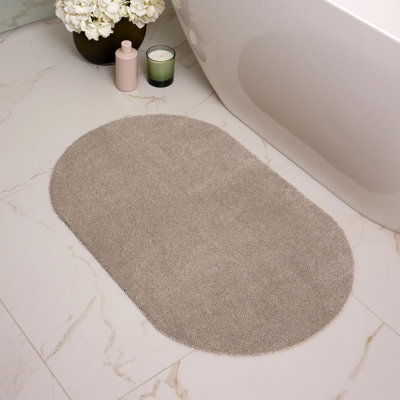 My Mat Soft Bathroom Oval bath mat