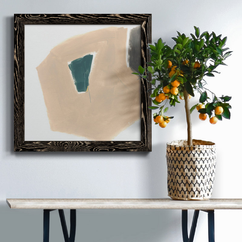 Toile encadrée Tilt I-Premium - prête à être accrochée, Cadre noir, H 35,5 po x l 35,5 po x P 1,5 po