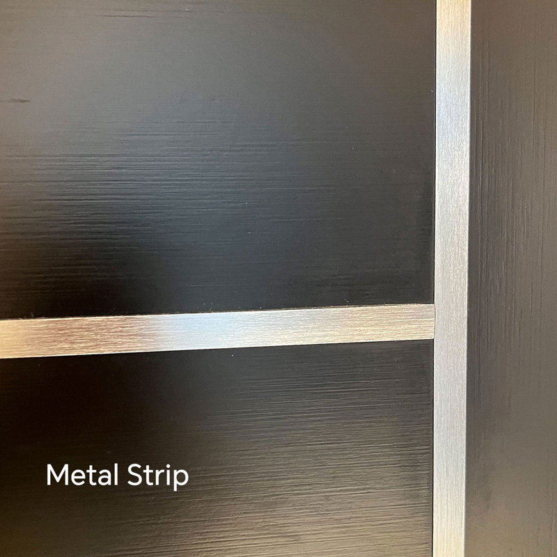 36 po X 80 po Porte d'entrée en fibre de verre noire avec verre givré Inswing Right, Droite / vers l'intérieur