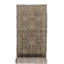 Tapis de couloir antique en laine noué à la main 3 pi 3 po x 14 pi taupe Malayer