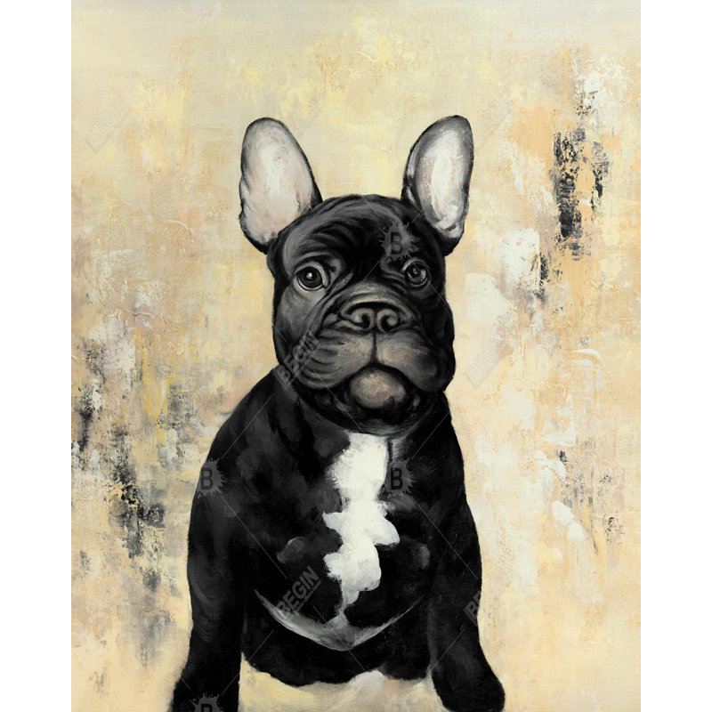 «French Bulldog» sur toile