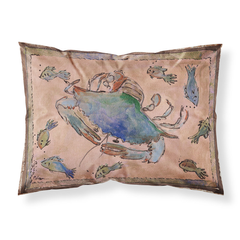  Taie d'oreiller crabe