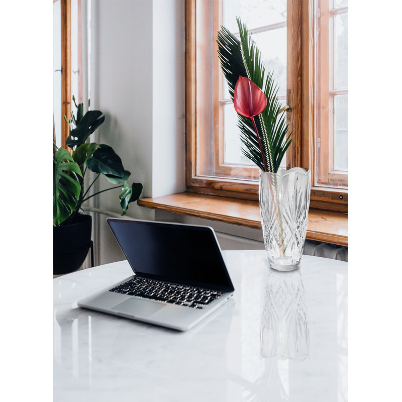 Vase de table en verre