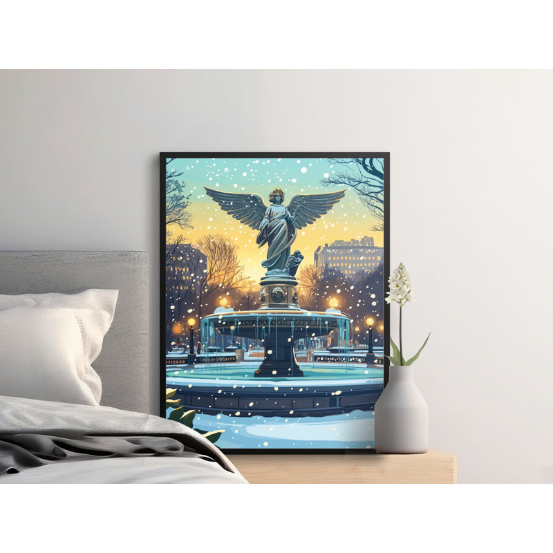 Kirsty 1 Piece Floater Frame Wall Art, 9x11