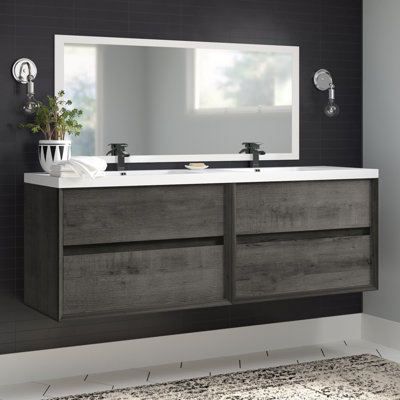 Ensemble de meuble-lavabo double 72 po Stoltenberg