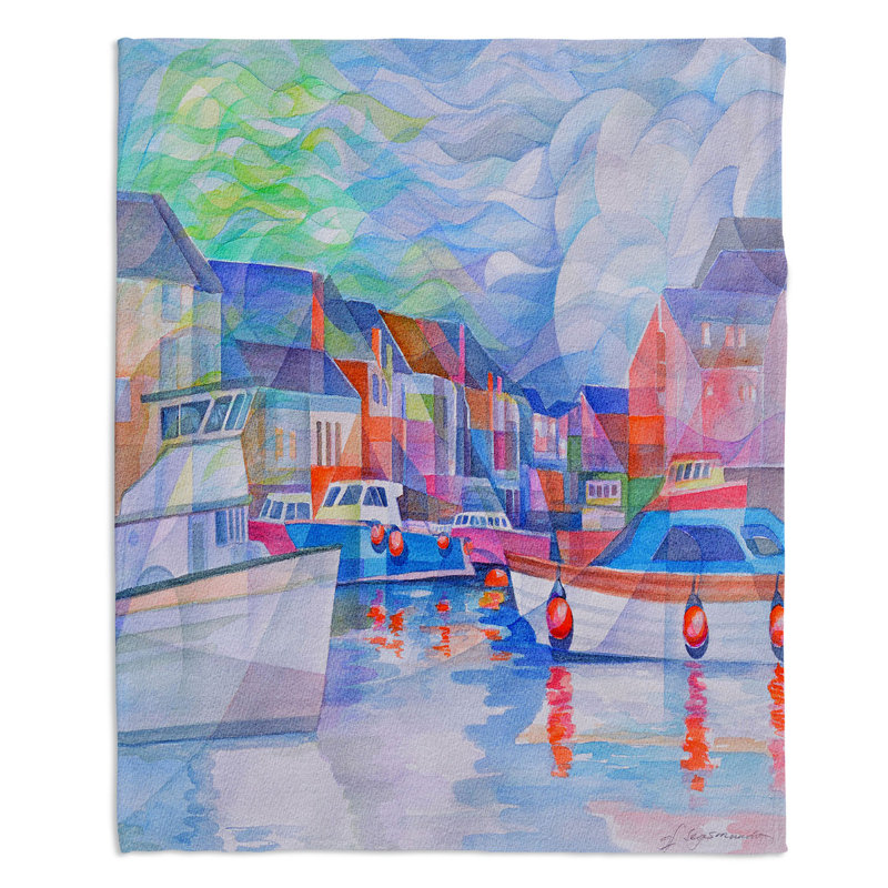 Couverture sherpa doux à la harbor, l 68 po x L 80 po