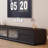 Simple s design sense solid wood TV cabinet