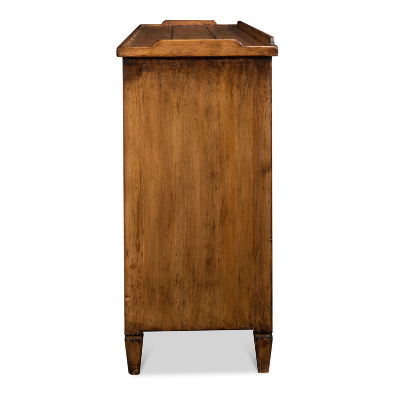 Madigan 64'' W Solid Wood Sideboard, Antique Black