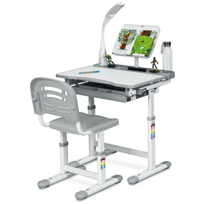 Arispe 26'' Art Desk Chair Set