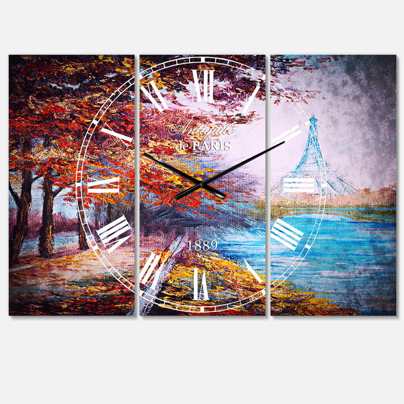 Très grande horloge murale Swigart
