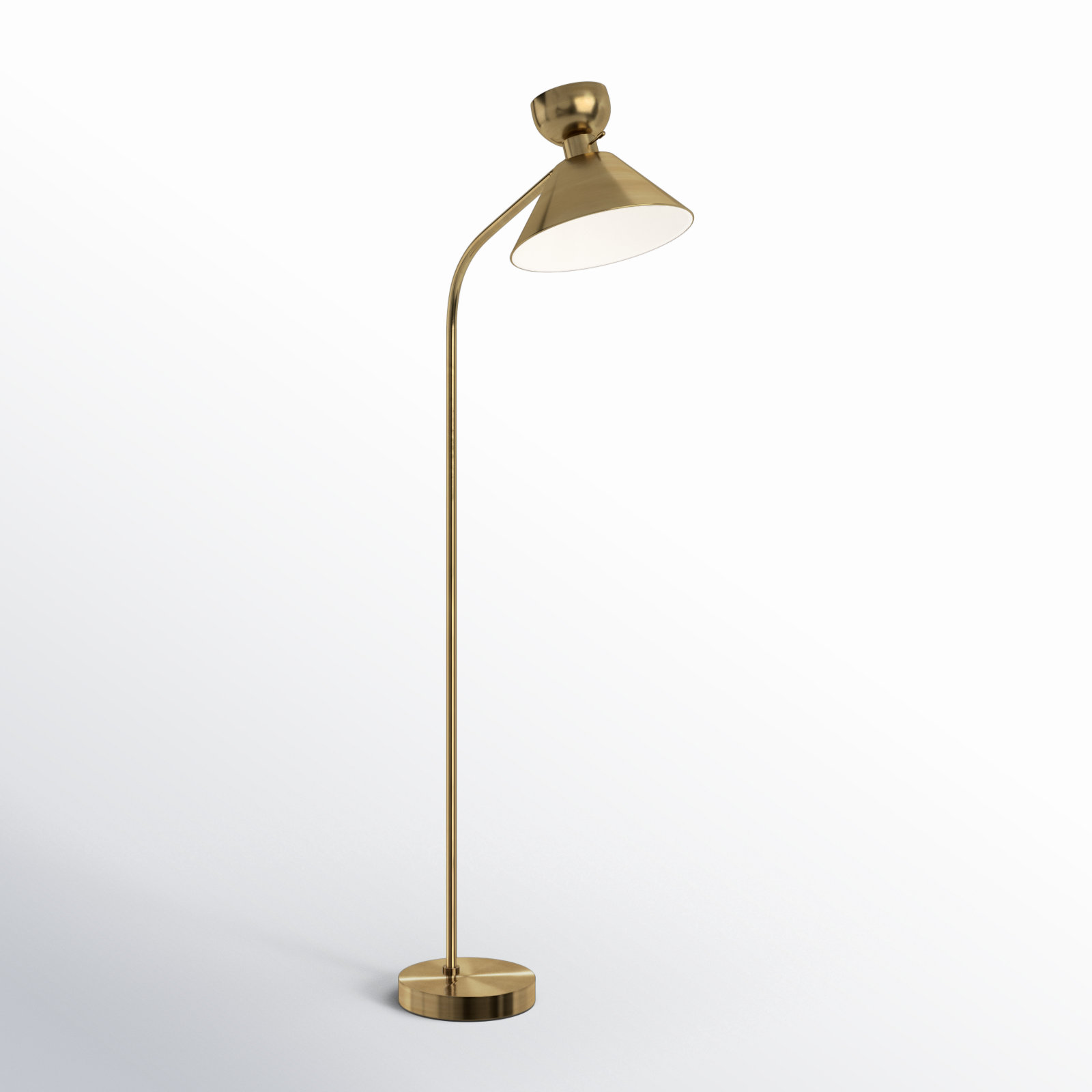 Karie 67.5'' Floor Lamp, Antique Brass