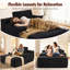 Ensemble de salon 3 pièces sans assemblage, canapé modulaire moelleux avec causeuse et méridienne-577236732-577236734