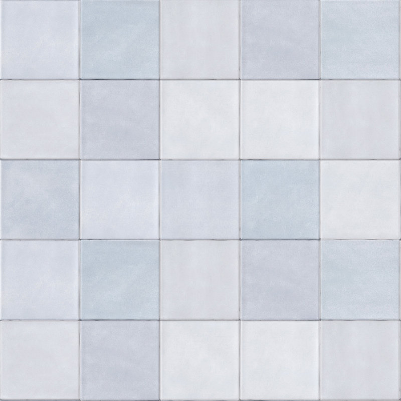 Bliss 5X5 Ceramic Wall Tile, Blue