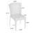 FARLEY STACKING SIDECHAIR,Set Of 2,KD,GREY