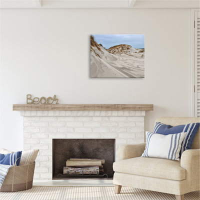 Stupell Industries Coastal Sand Dunes Photography Canvas Wall Art Design by Lil' Rue