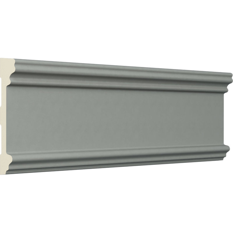 Primed White Polyurethane Bedford Chair Rail Moulding Set