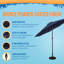 Parasol de marché octogonal 108 po Stacia avec auvent Breez-Tex-1148549931