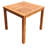 4 - Person Teak Wood Patio Dining Set with Square Table , Cushions Included